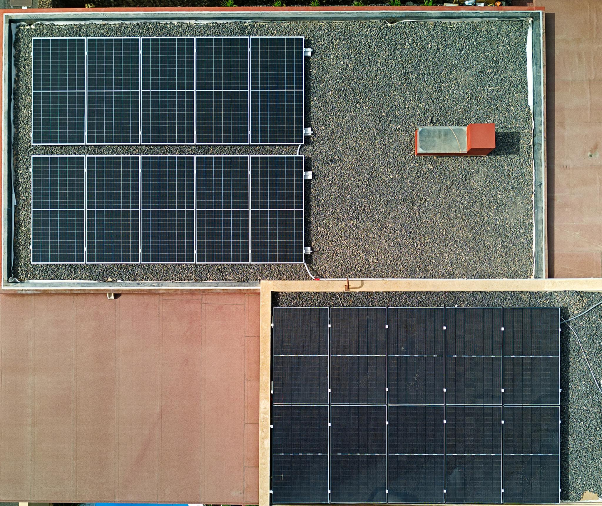 10.6Kw of solar panels installed on my house to compensate the rental properties I own.